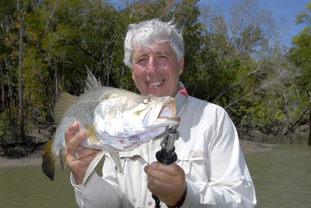 The possession limit for barra on the Daly River has dropped from 5 fish to 3.